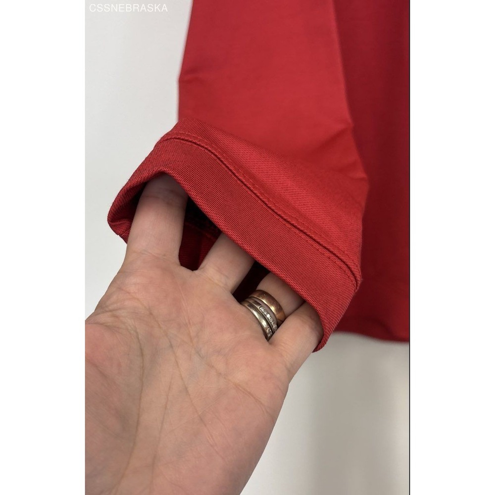Champion Red‎ Nebraska Cornhuskers Quarter-Zip Pullover Sweatshirt. - Size 2XL - Picture 3 of 7
